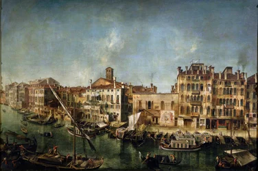 Veduta del Canal Grande dalla Fondamenta Del Vin