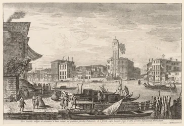 Vedute di Venezia: Cannaregio, 1741