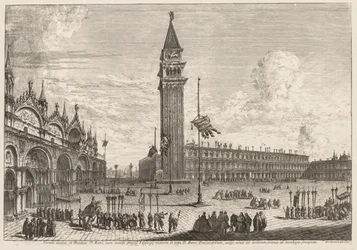 Vedute di Venezia: Piazza e Piazzetta
