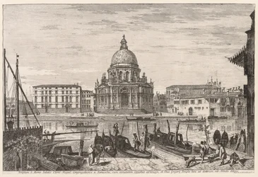 Vedute di Venezia: S. M. della Salute
