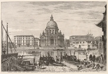 Vedute di Venezia: S. M. Della Salute, 1741