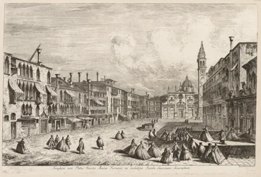 Vedute di Venezia: S. Maria Formosa, 1741