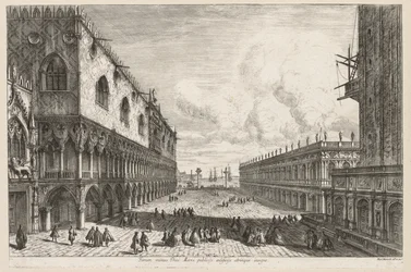 Vedute di Venezia: La Piazzetta