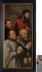 (dettaglio) del Trionfo di Cristo