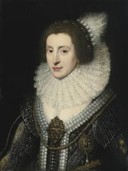 Elisabetta Stuart 1596-1662, Regina di Boemia, ca 1642