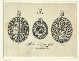 Due casse di orologi e un quadrante, c.1620-26