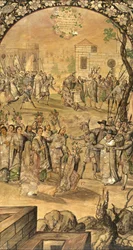 La conquista del Messico di Hernan Cortes
