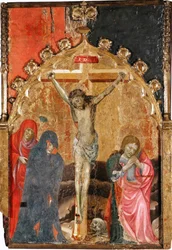 La crocifissione, 1400s