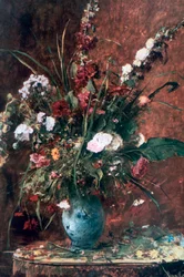 Grande natura morta di fiori, 1881