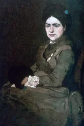 Signora Munkacsy, c1864-1900