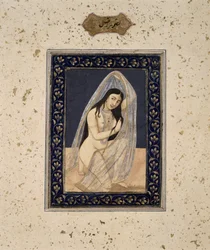 Una cortigiana inginocchiata, c.1765