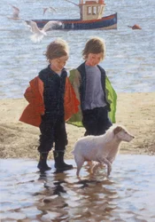 A spasso con il cane