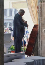 Riscaldamento di San Marco (olio su tavola)