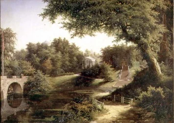 Veduta nei Giardini di Pavlovsk