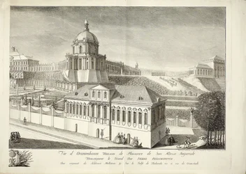Veduta del Grand Palazzo di Oranienbaum