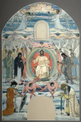Il Salvatore in trono