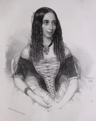 Ritratto di Emilia Lemouton (Miklós Barabás, 1845)
