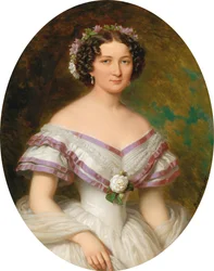 Ritratto della contessa Maria Gabriella Josepha Anna Szápáry, nata Atzél de Borosjenő