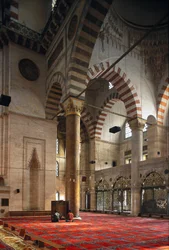 Interno della Moschea di Suleymaniye