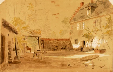 Antica Abbazia di St. Valery, Francia, 1862