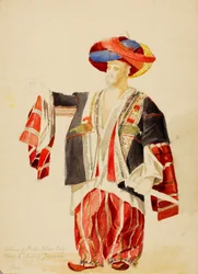Costume di Beder Khan Bey
