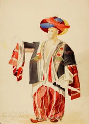 Costume di Beder Khan Bey