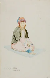 Ragazza pellegrina greca, 1844