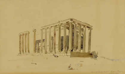 Rovine di un tempio greco, Azani, Frigia