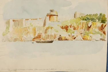 Tempio di Mercurio, 1844