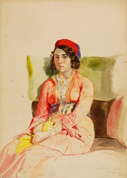 Ragazza turca di Costantinopoli
