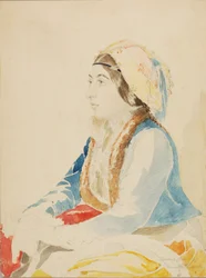 Ragazza turca di Costantinopoli