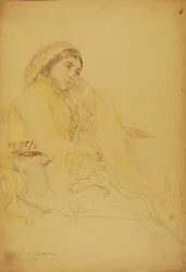Signora turca di Costantinopoli