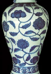 Grande vaso blu e bianco, Periodo Jiajing