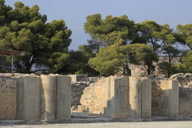 Sito archeologico minoico di Festo. Porta dell