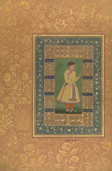 Ritratto di Zamana Beg, Mahabat Khan, Folio dall