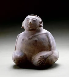 Vaso effigie umana, 1300-1500