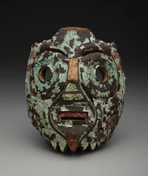 Maschera, possibilmente di Tlaloc, c.1350-1521