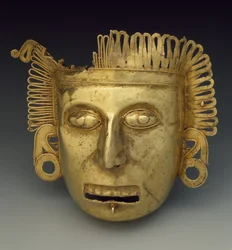 Maschera pettorale, periodo postclassico tardo, c.1350-1521
