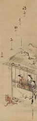 Cortigiane di Shimabara che Esorcizzano Demoni