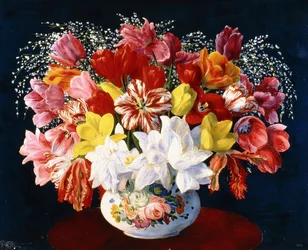 Grande bouquet di tulipani