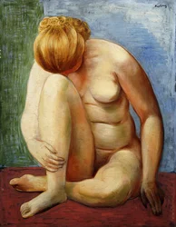 Donna nuda seduta; Femme Nue Assise