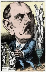 Ritratto di Xavier de Montepin (Xavier Henri Aymon Perrin, Conte di Montepin) (1823-1902), scrittore francese