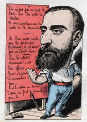 Allegoria di un radicale nel XIX secolo