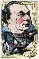 Ritratto di Francois Dumaine (1831-1893), comico francese