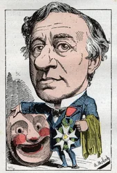 Ritratto di Francois Jules Edmond Got (1822 - 1901) attore francese