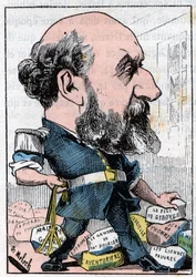 Ritratto di Guillaume Victor Augier (1820-1889) drammaturgo francese