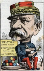 Ritratto di Jean Joseph Frederic Albert Farre (1816-1887), soldato francese, nominato generale nel 1870 e ministro della guerra