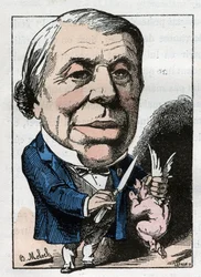 Ritratto di Philippe Ricord (1800-1889), chirurgo francese in 