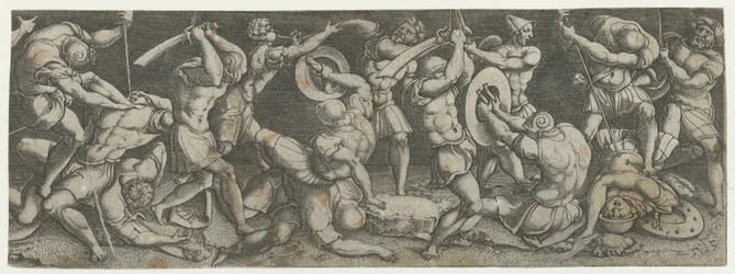 Combattimento tra soldati romani