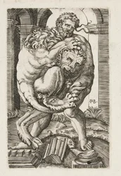 Ercole e il leone di Nemea